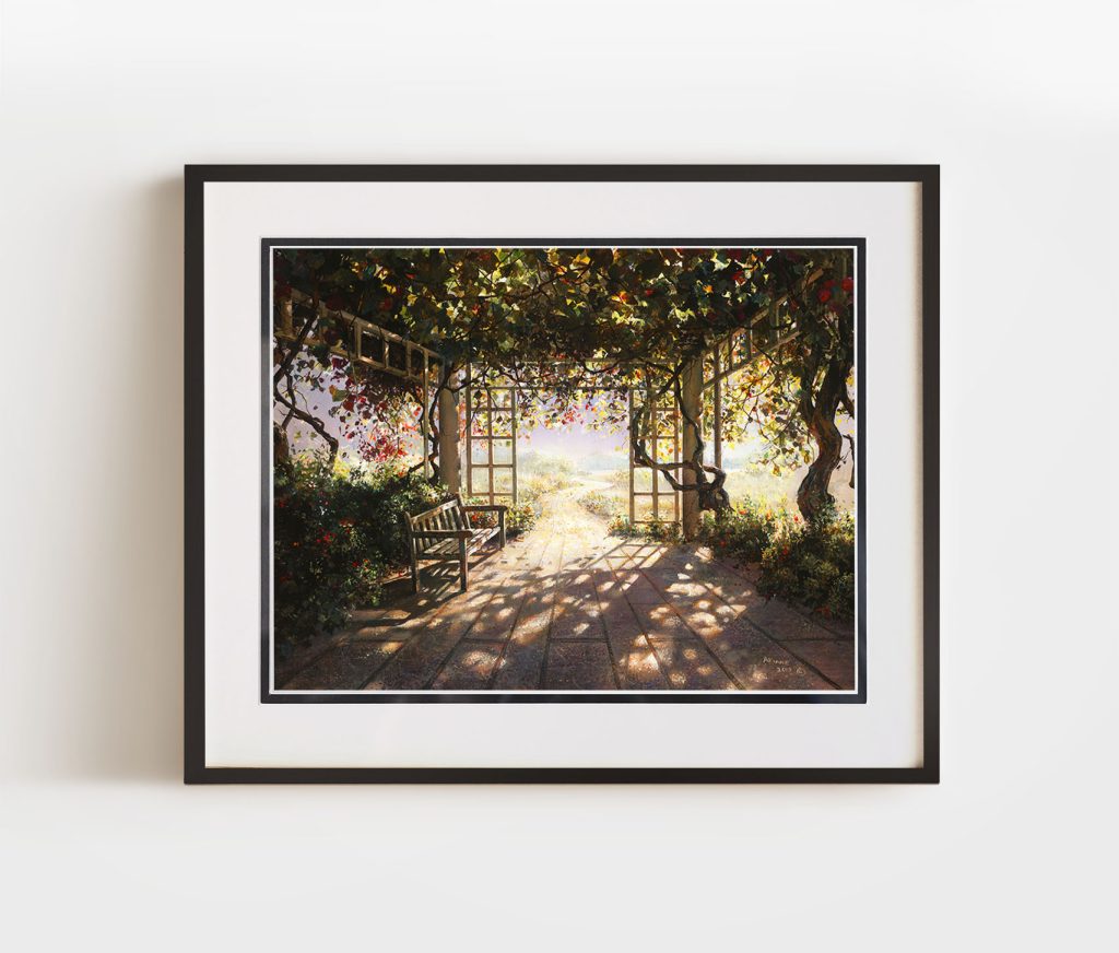 The Garden | 8×10 Signed Framed Limited Edition Paper | Official Akiane ...