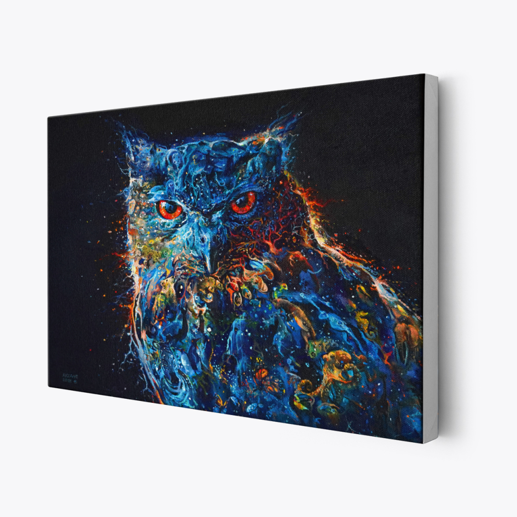 The Owl (Painting) by Akiane Kramarik | Official Akiane Gallery