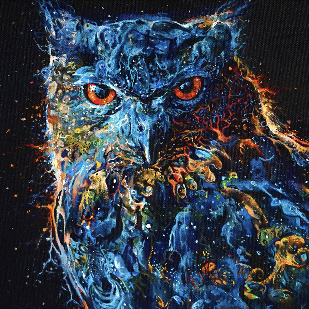 The Owl (Painting) by Akiane Kramarik | Official Akiane Gallery