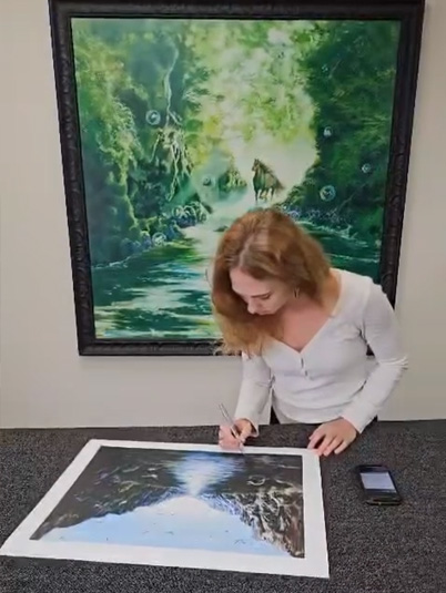 Hand Embellished Artwork by Akiane Kramarik | Official Akiane Gallery