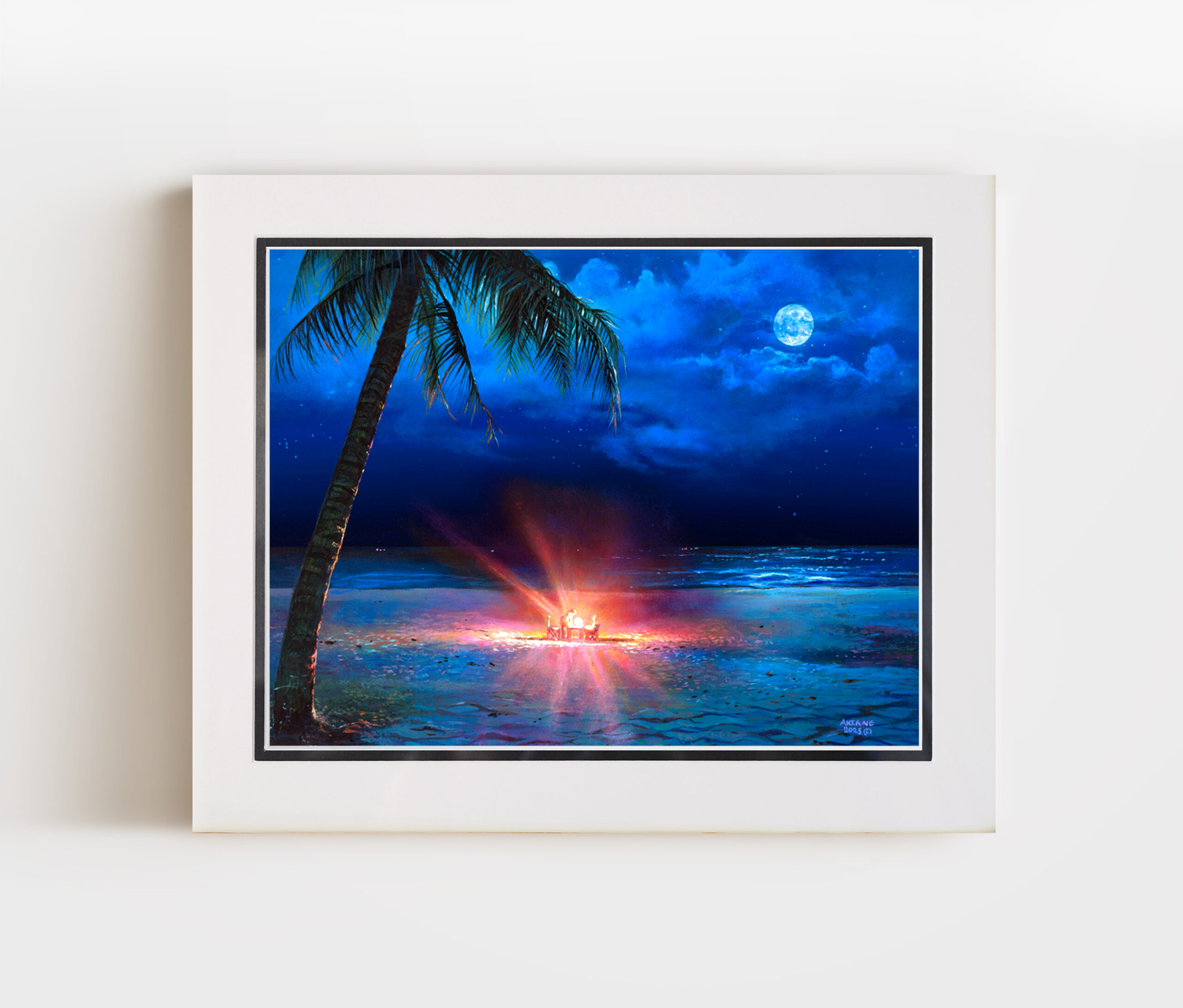 Midnight Insight | 5×7 inch Double Matted Paper | Official Akiane